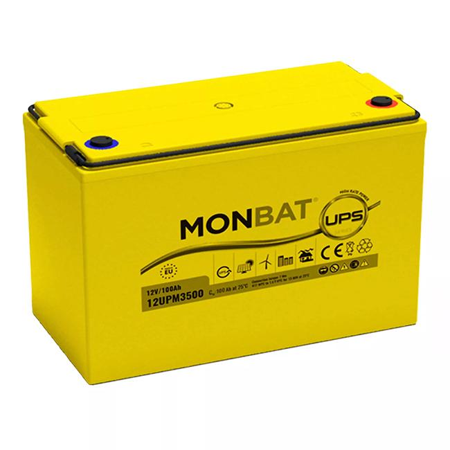 Акумулятор для ДБЖ MONBAT High Rate Power Top AGM 6СТ-100 (12UPM3500)